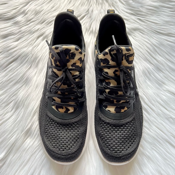 APL Techloom Tracer Sneakers in Black/Leopard - Picture 3 of 10